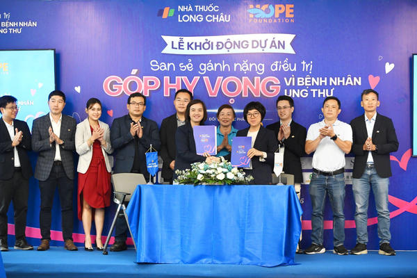 Long Châu, Quỹ Hope và các đối tác dược phẩm khởi động chương trình “San sẻ gánh nặng vì bệnh nhân ung thư”