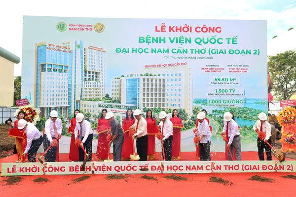 Cần Thơ khởi công 2 dự án với tổng vốn đầu tư hơn 2.000 tỉ đồng