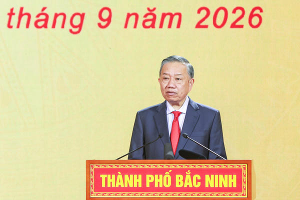 Tổng Bí thư, Chủ tịch nước: Xây dựng Bắc Ninh trở thành đô thị hiện đại, xanh, nhân văn, đậm đà hồn cốt Kinh Bắc
