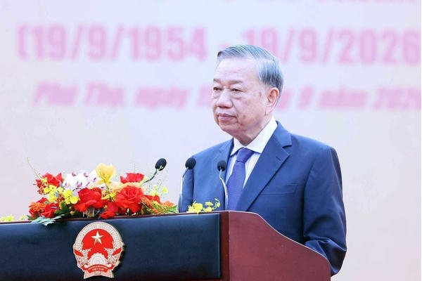 Phát biểu của Tổng Bí thư, Chủ tịch nước Tô Lâm tại Lễ kỷ niệm 72 năm Ngày Bác Hồ về thăm Đền Hùng Phát biểu của Tổng Bí thư, Chủ tịch nước Tô Lâm tại Lễ kỷ niệm 72 năm Ngày Bác Hồ về thăm Đền Hùng
