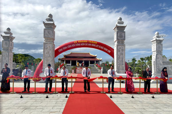 Kết nối Công viên tưởng niệm vào hệ thống di tích, nâng tầm danh thắng Ngũ Hành Sơn Kết nối Công viên tưởng niệm vào hệ thống di tích, nâng tầm danh thắng Ngũ Hành Sơn
