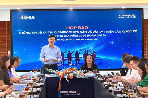 Hà Nội lần đầu đăng cai Olympic thiên văn và Vật lý thiên văn