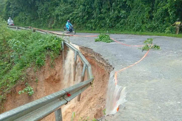 Công bố tình huống khẩn cấp hư hỏng do thiên tai trên Quốc lộ 3 và đường Hồ Chí Minh