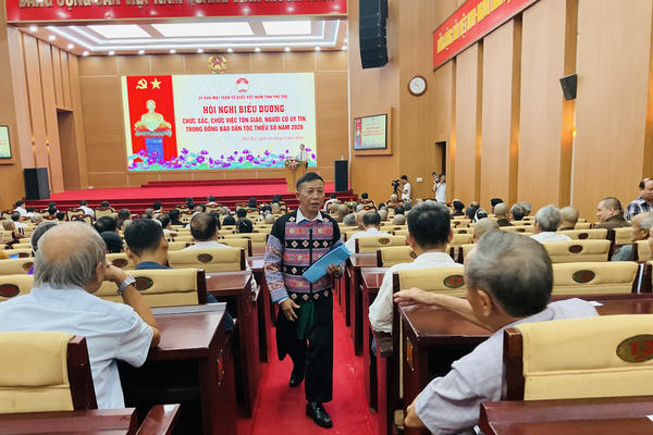 Phú Thọ biểu dương đội ngũ chức sắc, người có uy tín