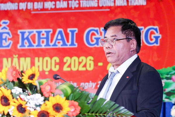 Trường Dự bị Đại học Dân tộc Trung ương Nha Trang khai giảng năm học mới 