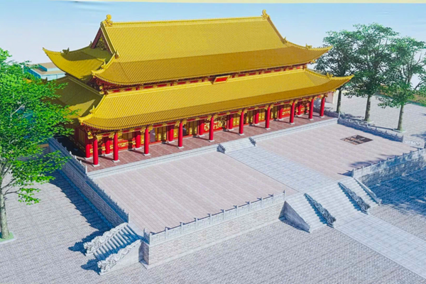Phục dựng Điện Kính Thiên trên nền tảng những cứ liệu khảo cổ