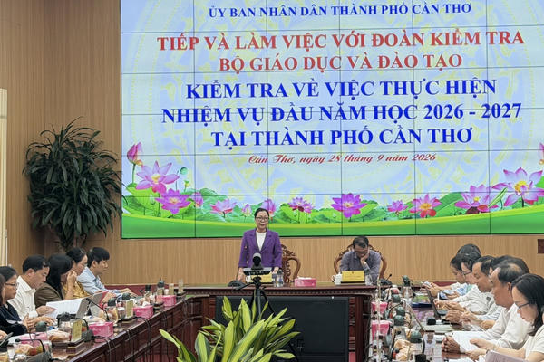 Cần Thơ: Phân công rõ trách nhiệm hiệu trưởng, phó hiệu trưởng sau sắp xếp
