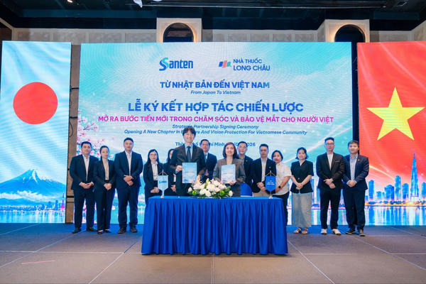 Long Châu hợp lực Santen Nhật Bản, mang các giải pháp nhãn khoa toàn diện đến gần hơn với người Việt