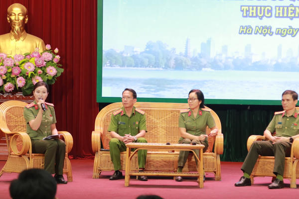 Công an 3 thành phố: Hà Nội, TP HCM, Hải Phòng chia sẻ kinh nghiệm chuyển đổi số