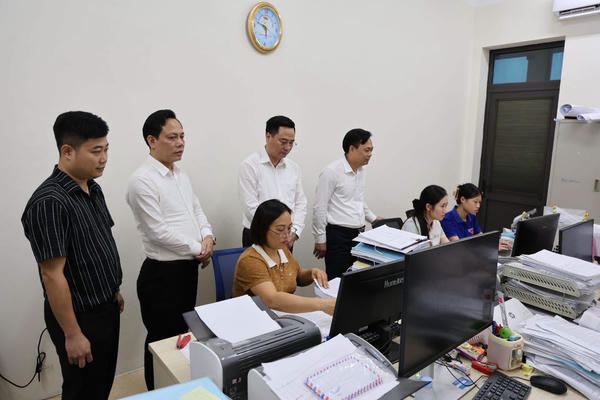 Tam Hưng quyết tâm hoàn thành 100% dữ liệu đất đai Tam Hưng quyết tâm hoàn thành 100% dữ liệu đất đai
