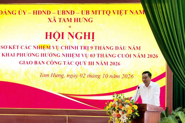 Tam Hưng (Hà Nội) dồn lực cho những nhiệm vụ trọng tâm cuối năm