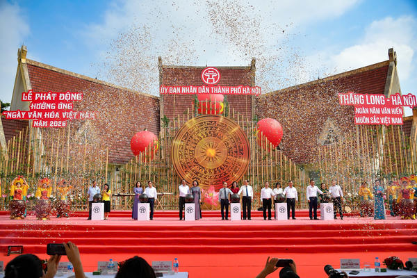 Hà Nội phát động hưởng ứng Ngày Văn hóa Việt Nam năm 2026 Hà Nội phát động hưởng ứng Ngày Văn hóa Việt Nam năm 2026