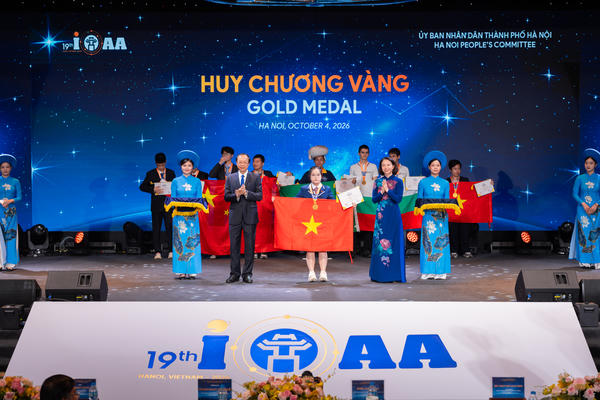 Việt Nam giành 6 Huy chương Vàng, 4 Huy chương Bạc tại IOAA 2026