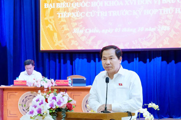 Cử tri mong Quốc hội giám sát việc xử lý các vấn đề dân sinh