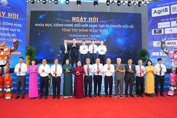 Khoảng 200 gian hàng tại Ngày hội Khoa học, Công nghệ, Đổi mới sáng tạo và Chuyển đổi số Tây Ninh