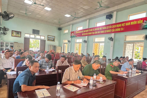 Xã Nghĩa Lâm tăng cường phổ biến pháp luật vùng đồng bào DTTS