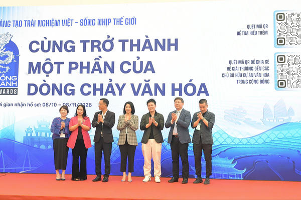 Công bố Giải thưởng Văn hóa Sáng tạo - Việt Nam Rồng Xanh Awards 2026