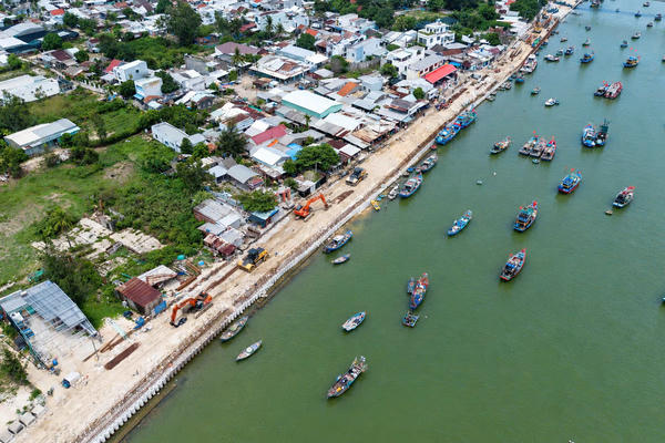 Tập trung hoàn thiện dự án kè An Lương
