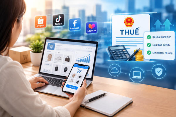 Kinh doanh trên nền tảng số: Cần chủ động thực hiện đúng nghĩa vụ thuế