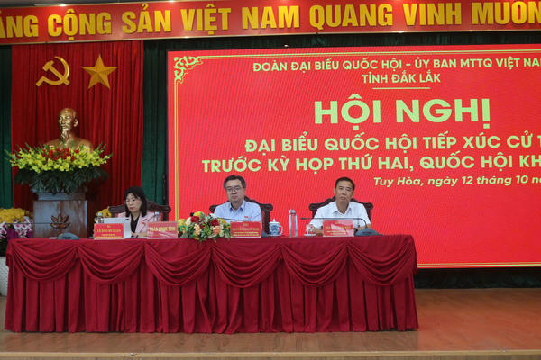 Đắk Lắk: Cử tri kiến nghị gỡ khó cho ngư dân, đầu tư hạ tầng vùng ven biển