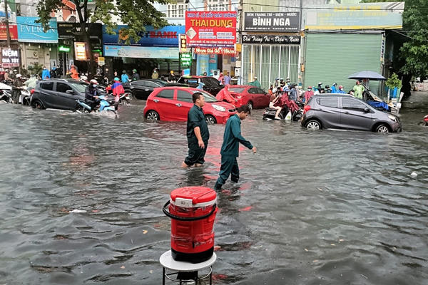 Gian nan giải bài toán chống ngập