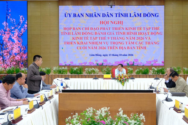 Tập trung tháo gỡ khó khăn, nâng cao hiệu quả kinh tế tập thể những tháng cuối năm 2026