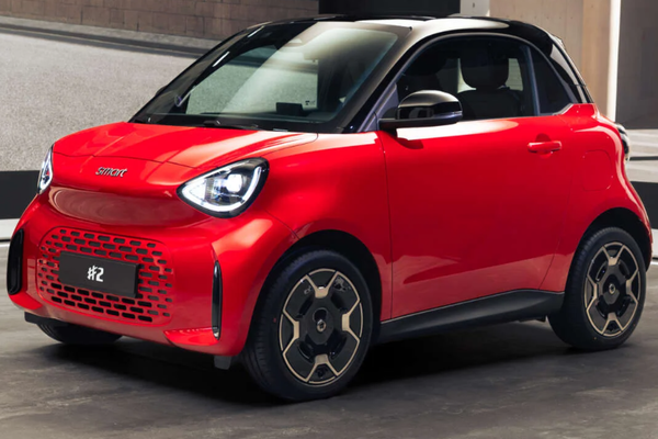 Smart #2 ra mắt, hai chỗ, tầm hoạt động 290 km