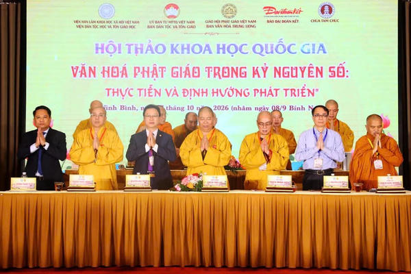 Khai mạc Hội thảo quốc gia “Văn hóa Phật giáo Việt Nam trong kỷ nguyên số”