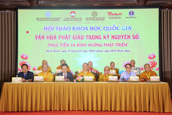 Văn hóa Phật giáo góp phần củng cố khối đại đoàn kết toàn dân tộc