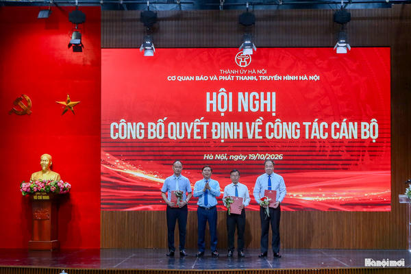 Cơ quan Báo và Phát thanh, Truyền hình Hà Nội kiện toàn tổ chức, cán bộ theo mô hình mới