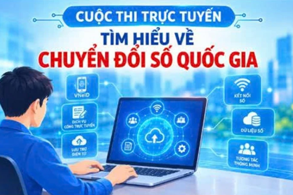Khánh Hòa: Hưởng ứng Cuộc thi trực tuyến tìm hiểu về chuyển đổi số quốc gia Khánh Hòa: Hưởng ứng Cuộc thi trực tuyến tìm hiểu về chuyển đổi số quốc gia