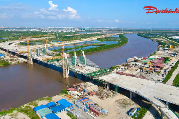 Hải Phòng: Diện mạo cầu Hải Thành hơn 2.500 tỷ đồng trước ngày hợp long