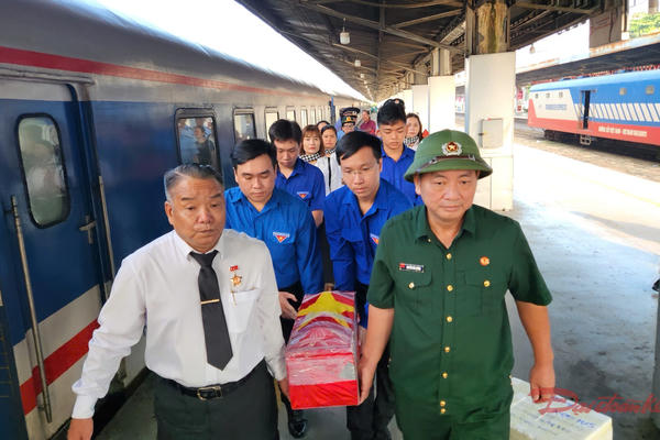 TPHCM đón liệt sĩ hy sinh ở Thành cổ Quảng Trị về an nghỉ sau 54 năm