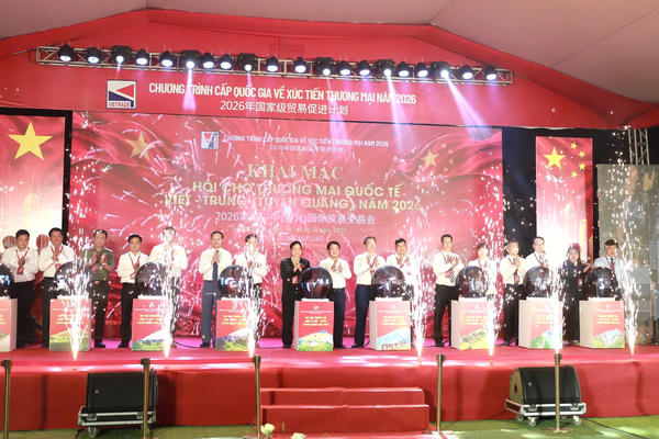 Tuyên Quang: Khai mạc Hội chợ Thương mại Quốc tế Việt - Trung năm 2026
