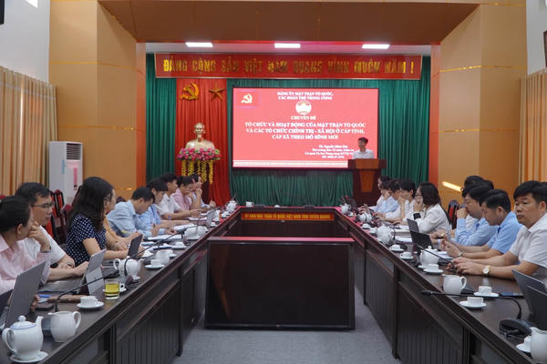 Tuyên Quang: Nâng cao kỹ năng nghiệp vụ công tác Mặt trận theo mô hình mới