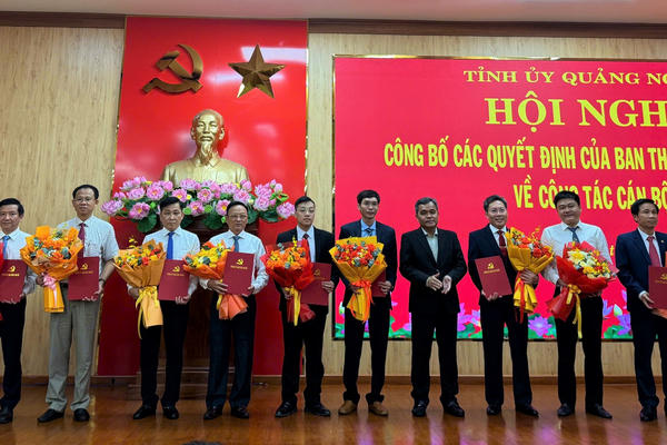 Quảng Ngãi: Luân chuyển, điều động nhiều cán bộ chủ chốt Quảng Ngãi: Luân chuyển, điều động nhiều cán bộ chủ chốt