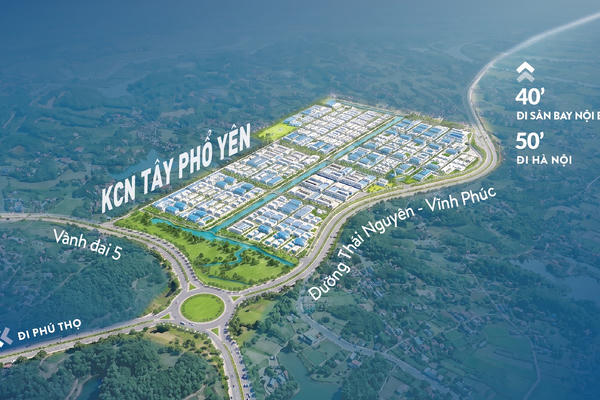 Thái Nguyên thêm khu công nghiệp quy mô 499 ha Thái Nguyên thêm khu công nghiệp quy mô 499 ha