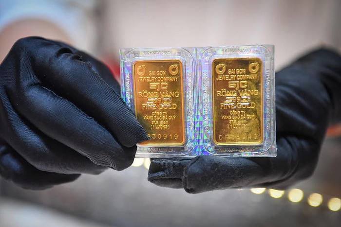 Giá vàng trong nước biến động mạnh Giá vàng trong nước biến động mạnh