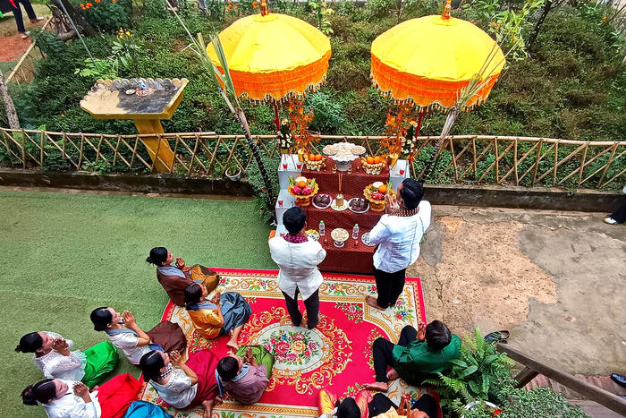 Tái hiện lễ cúng trăng của đồng bào Khmer 