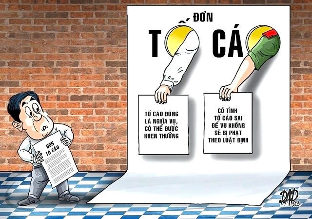 Cần xử lý nghiêm hành vi tố cáo sai sự thật