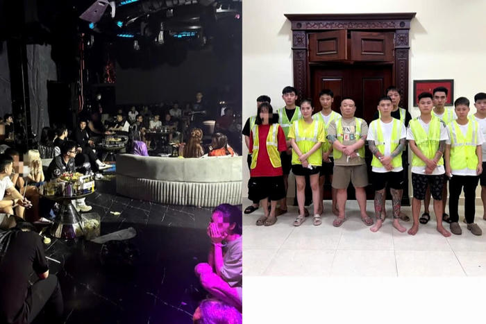 Hà Nội: Buôn bán hàng cấm tại Lounge Gas Remix, 13 đối tượng bị tạm giữ