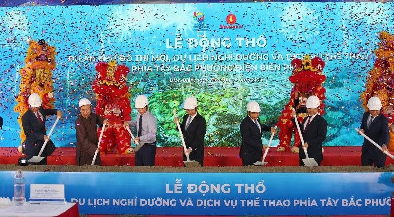 Điện Biên: Động thổ dự án được xây dựng theo mô hình 'thành phố trong lòng thành phố'