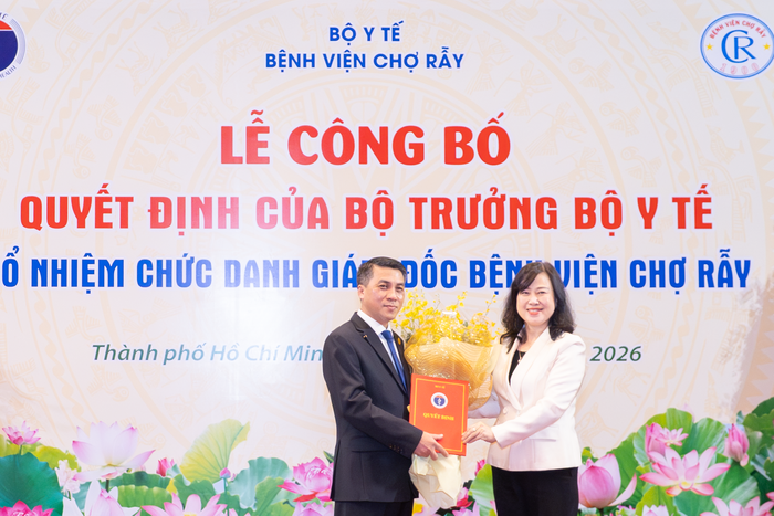 Bộ trưởng Bộ Y tế trao quyết định bổ nhiệm Giám đốc Bệnh viện Chợ Rẫy
