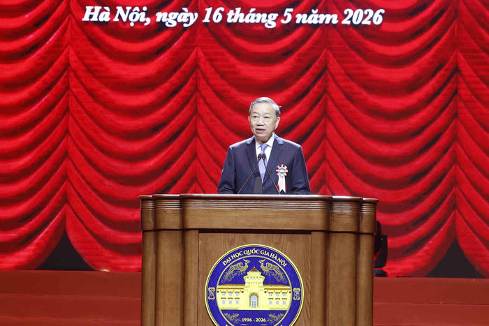 Phát biểu của Tổng Bí thư, Chủ tịch nước Tô Lâm tại Lễ kỷ niệm 120 năm Ngày truyền thống Đại học Quốc gia Hà Nội