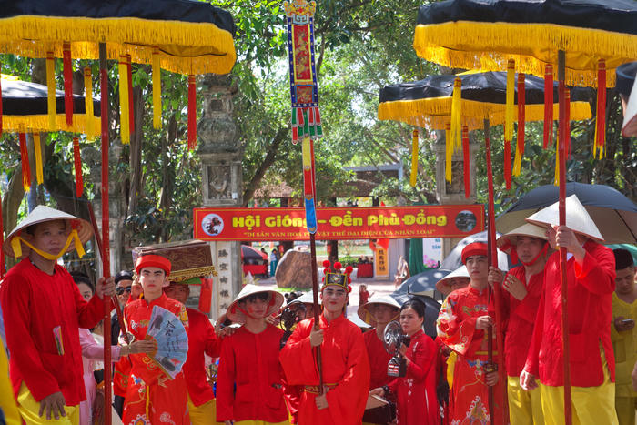 Hội Gióng đền Phù Đổng: Vai diễn "ông Hiệu" - linh hồn của lễ hội