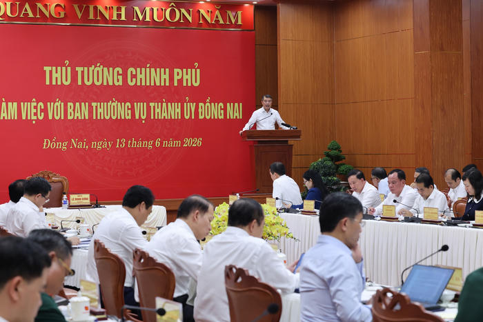 Thủ tướng yêu cầu Đồng Nai tăng tốc triển khai các dự án trọng điểm 