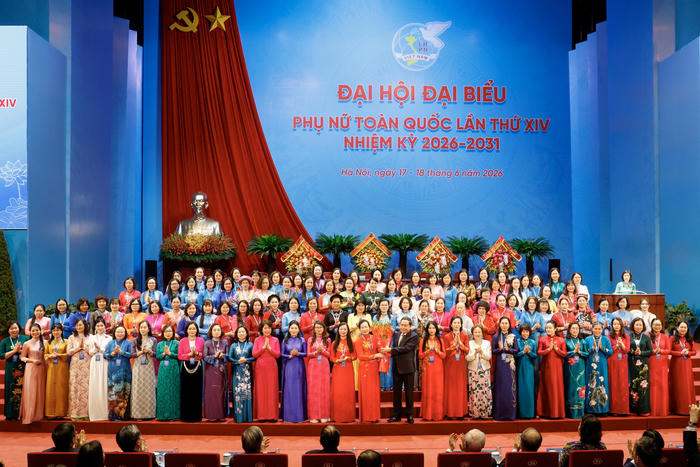 Bà Lê Thị Thủy tái đắc cử Chủ tịch Hội Liên hiệp Phụ nữ Việt Nam khóa XIV