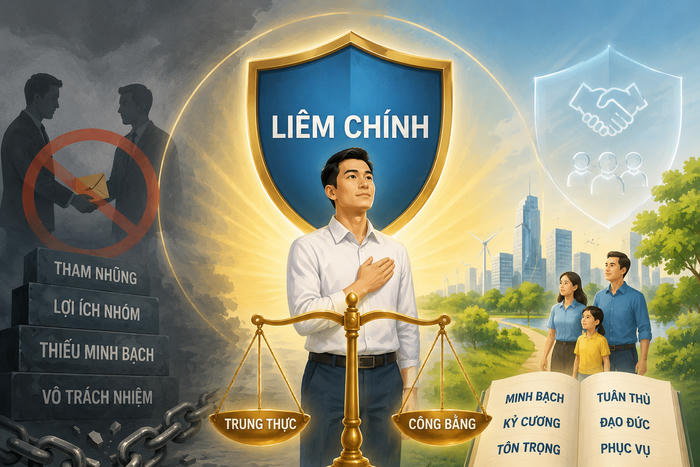 Muốn có liêm chính phải có cơ chế để tạo ra liêm chính