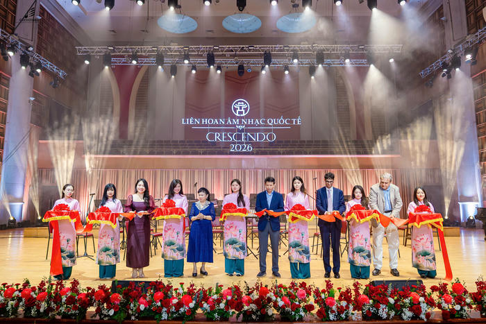 Liên hoan Âm nhạc Crescendo - Hà Nội 2026 quy tụ hơn 1.300 thí sinh Liên hoan Âm nhạc Crescendo - Hà Nội 2026 quy tụ hơn 1.300 thí sinh