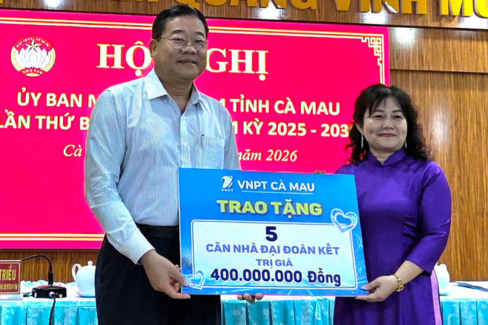 Cà Mau: Tập trung nguồn lực hoàn thành xây dựng 1.069 căn nhà Đại đoàn kết